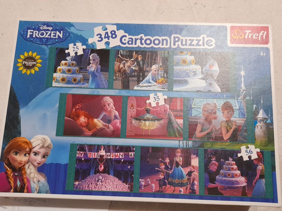Puzzle 348 elementòw DISNEY Frozen