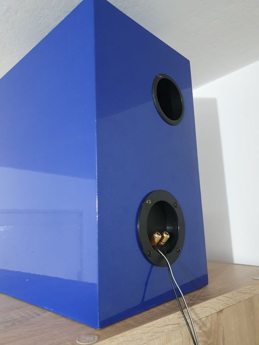 Kolumny Podstawkowe 40 cm Niebieskie