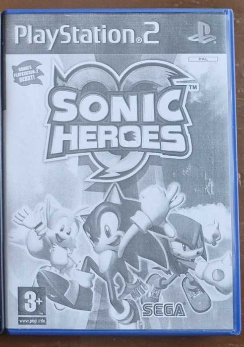 Sony PlayStation 2 Sonic Heroes Europe PAL англійська версія 2