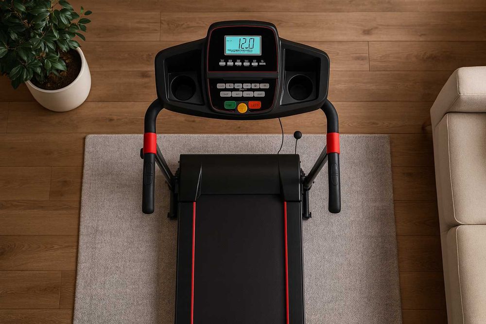 Nowa Bieżnia Treningowa do 120kg 4w1 Składana +PULS do domu 1-12km/h