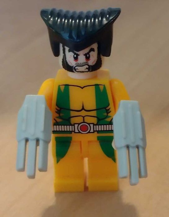 Wolverine Lego Marvel figurka zabawka