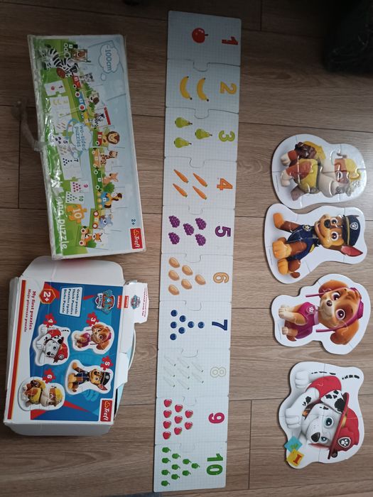 Pierwsze puzzle, puzzle dla małych dzieci