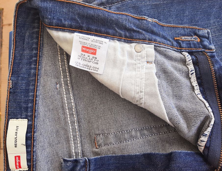 Calças ganga wrangler Regular Fit