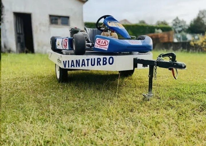 Atrelado para kart - pronto a utilizar