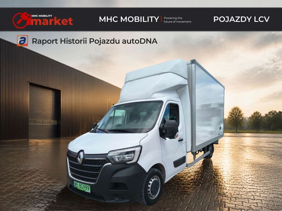 Renault Master MASTER E-TECH Z.E. L3 Business + Pakiet Klimatyzacji  Salon PL, Pierwszy Właściciel, Faktura VAT 23%, Gwarancja, Serwisowany