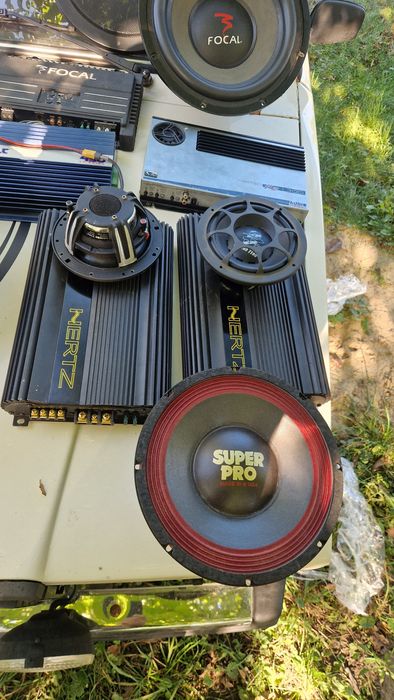 Підсилювачі 4х канальні різні