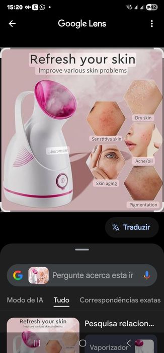 Spa facial como novo