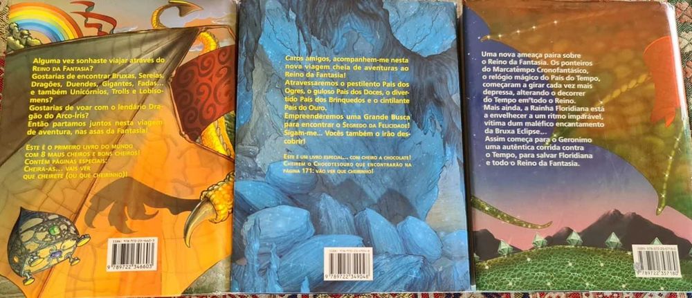 Conjunto "Viagens no reino da Fantasia" (Nº1 e Nº8)