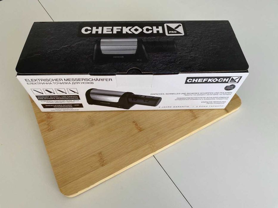 Електрична алмазна точилка для ножів сhefkoch електроточилка ножеточка