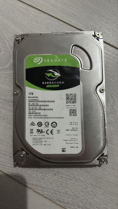 Жорсткий диск Seagate barracuda 1tb hdd 3.5 2.5 500gb