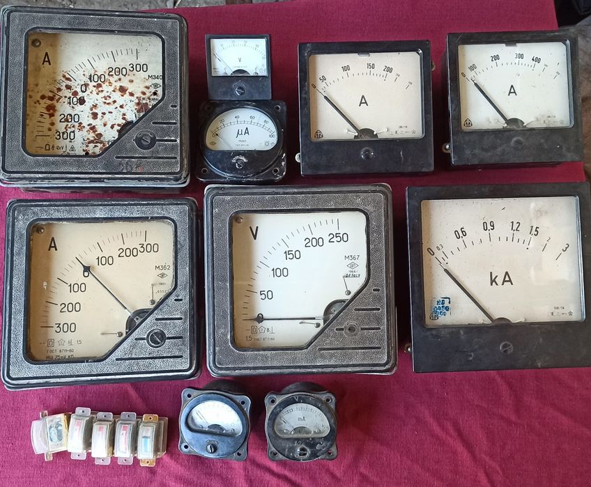 Амперметри, вольтметры