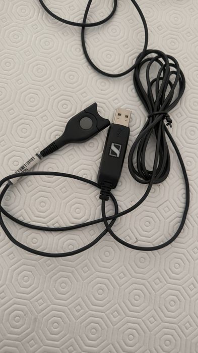 Headphones Sennheiser SC 260 + cabo usb