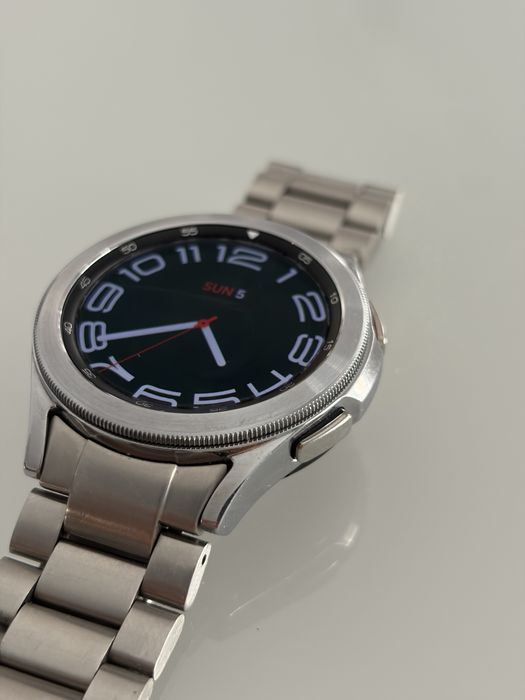 Samsung Galaxy Watch 4 Classic 42mm Silver - Bracelete Metal + Extra 2 Silicone originais