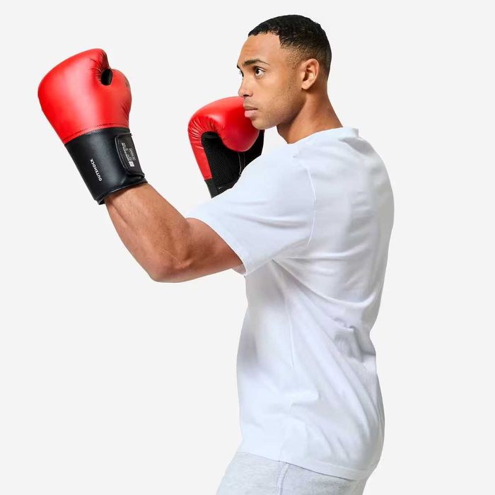 Luvas de Boxe 100 Vermelho
