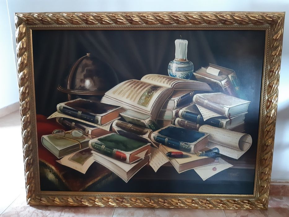 Tela de pintura a óleo