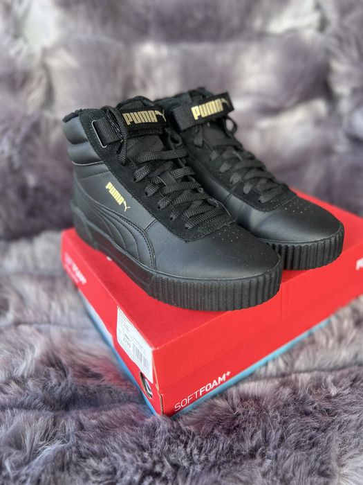 Зимові жіночі кросівки Puma Carina MID Оригінал 36-37 розмір
