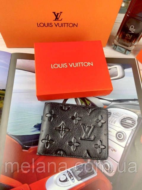 Мужской кожаный кошелек Louis Vuitton Луи Витон гаманець чоловічий