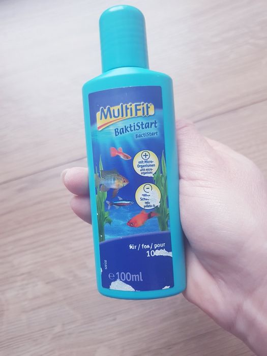 Preparat do uzdatniania wody do akwarium Multi Fit  Baktistart 100ml