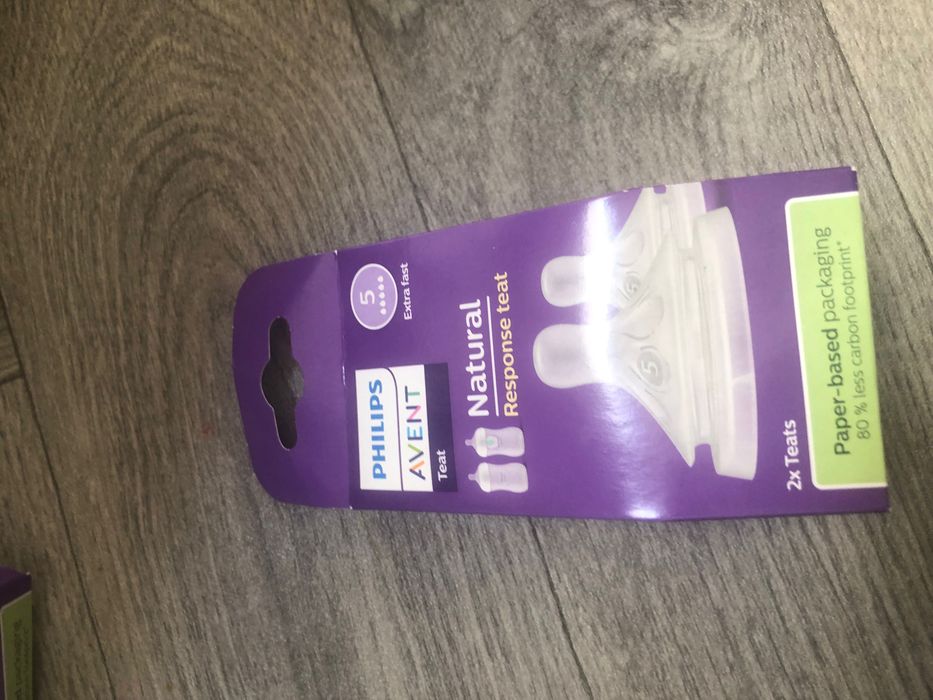 Нові змінні соски philips avent response 0+ 1+ 3+ 6+ для каш новые сменные соски