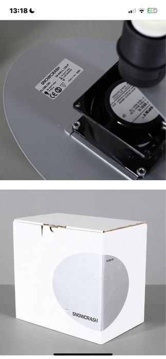 SnowCrash - GloBlow  - vintage do design finlandês 1997