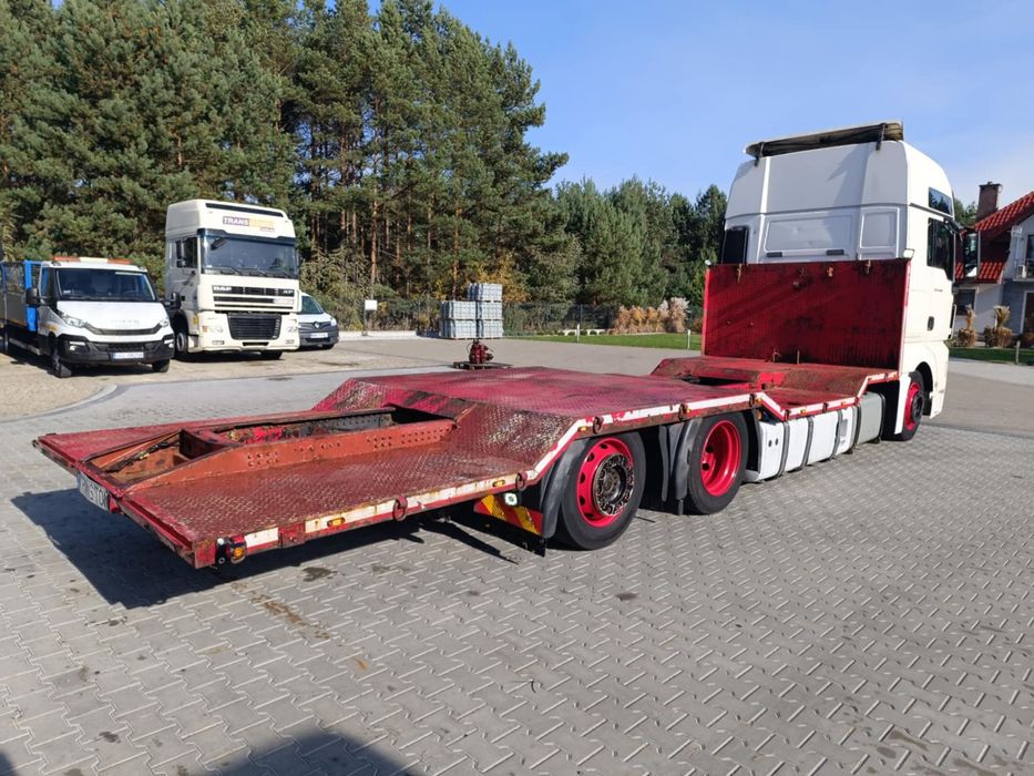 MAN TGX 24.440 6x2 laweta 2010r 16525kg ładownosci na poduszkach