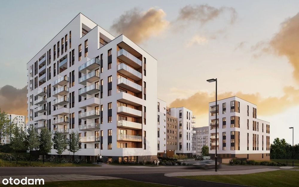 2-pokojowe mieszkanie 42m2 + balkon Bez Prowizji