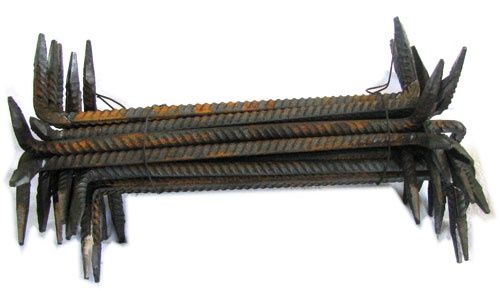 Клямбри будівельні. скоба будівельна