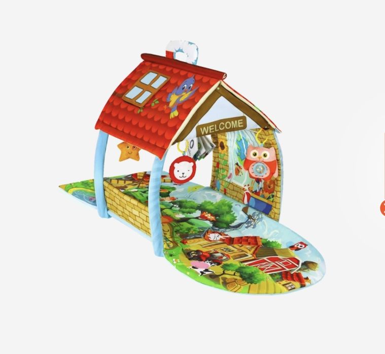 Mata edukacyjna domek