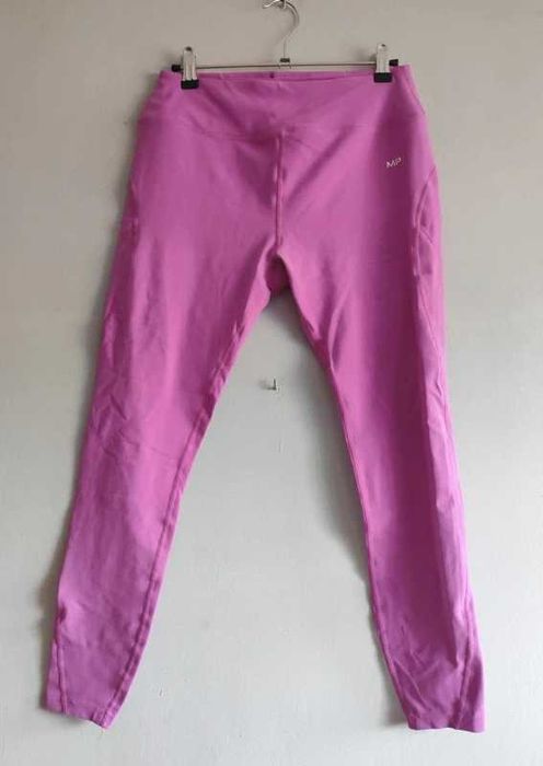 Różowe legginsy sportowe myprotein