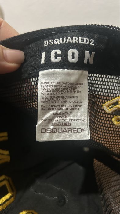 ICON Dsquared2 бейсболка