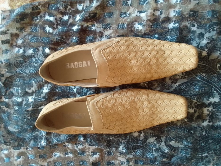 Туфли мужские Hand made  цвет беж