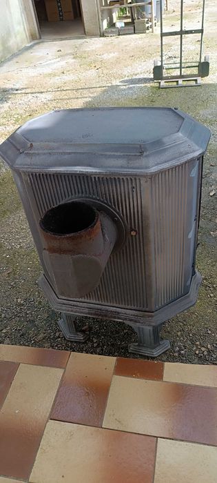 Aquecedor a lenha ferro fundido