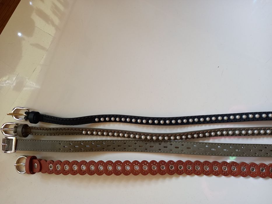 Cintos estreitos Novos todos 5 euros