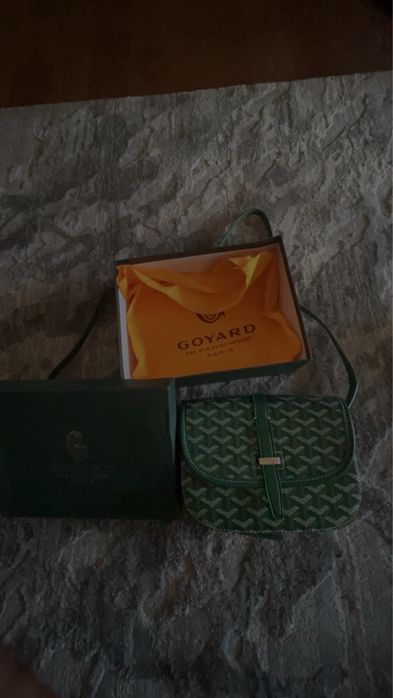 Bolsa verde da goyard
