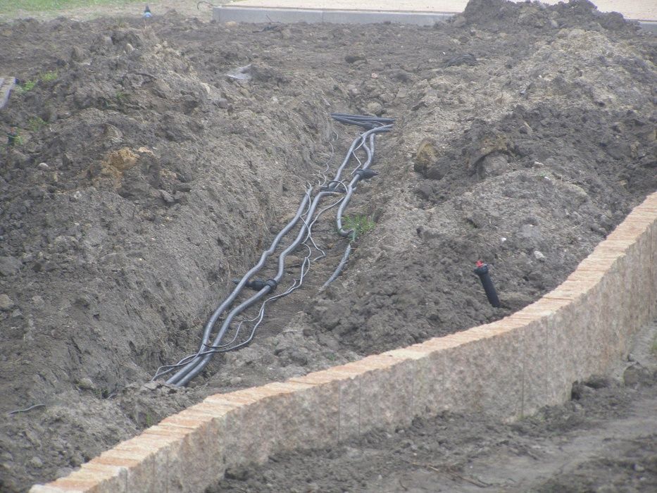 Zakładanie ogrodów, trawników, nawadnień,drenaż, układanie kostki,