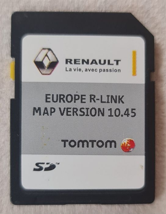 Навигация R-Link Renault TomTom SD карта