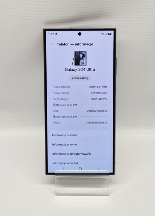 Samsung Galaxy s24 ULTRA 12/256 gb, Komis Jasło Czackiego