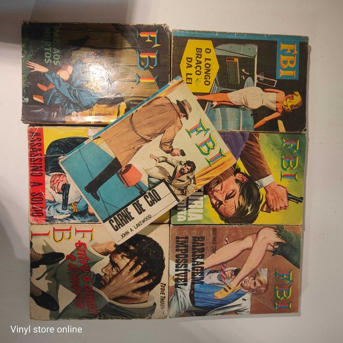 Lote Livros Miniatura "FBI" Ref: P VSO
