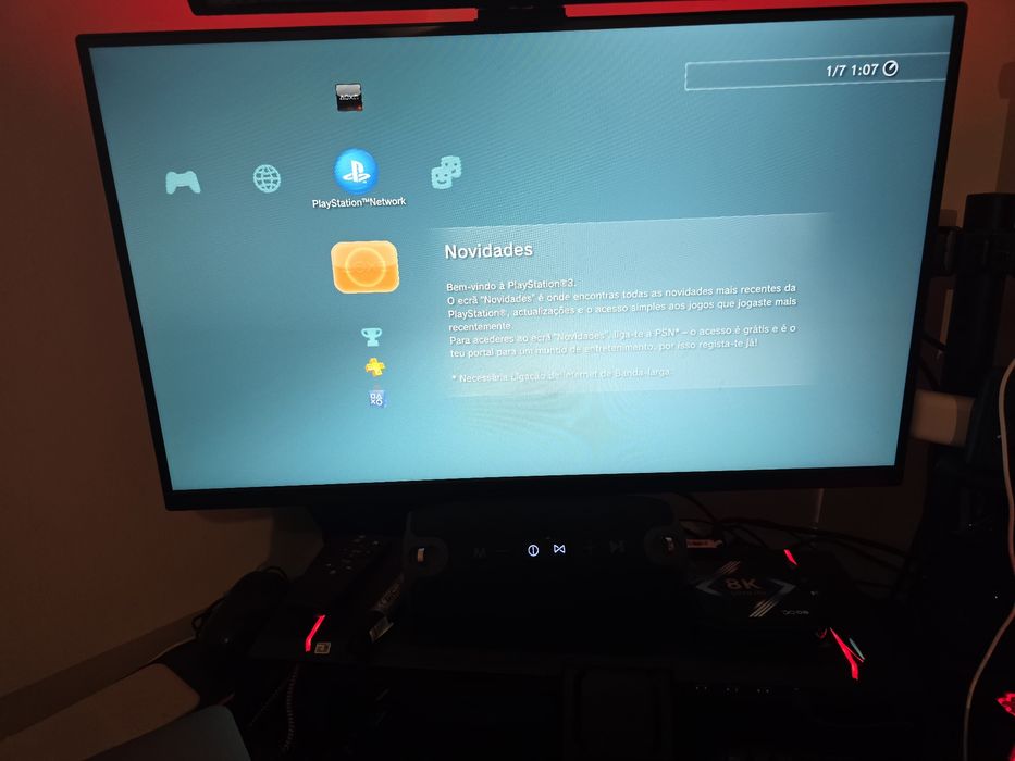 Ps3 com dois comandos