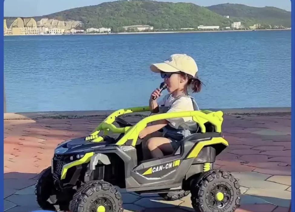 Двомісний повнопривідний електробагі для дітей