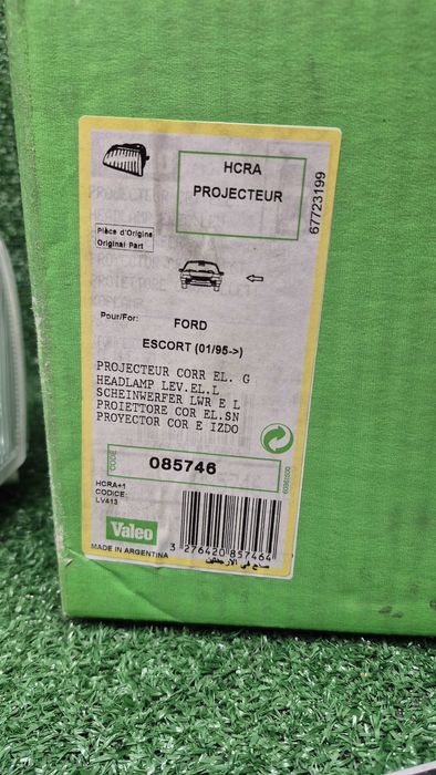 Otica Farol Esquerdo Ford Escort MK6 1995 a 2000 Ref. 085746 NOVO Original Valeo