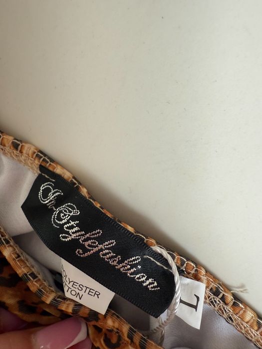 Strój kąpielowy dwuczęściowy w panterkę panterka