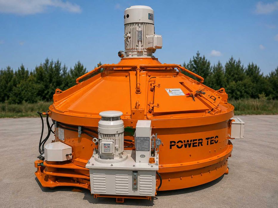 Mieszarka planetarna Powertec CCMP 1200 | 0,75 m³ | 750 l