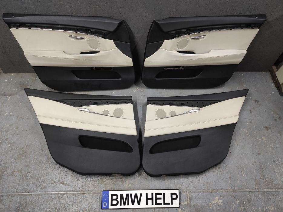 Карты Обшивка Дверей Салон БМВ Ф07 GT Разборка BMW HELP