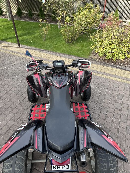 Quad lucky star SWAP honda cb 500. Kat B