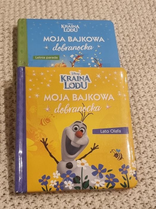 Dwie książki z serii "Moja bajkowa dobranocka
