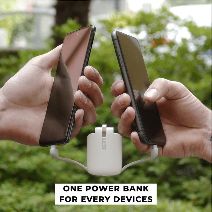 Rolling Square TAU 3-in-1 Power Bank брелок для ключів павербанк USB-C Lightning