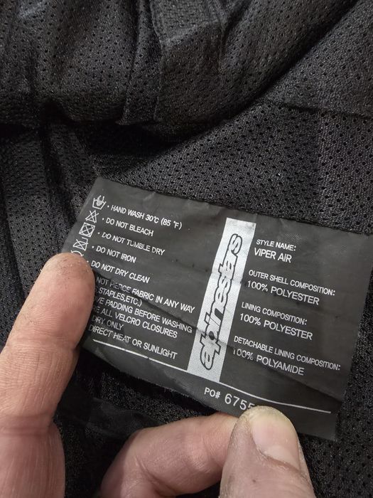 Casaco moto Alpinestars Viper Air