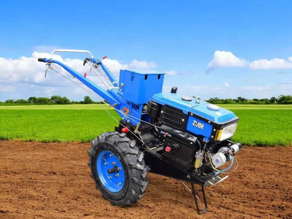 Мотоблок ZUBR JR-Q12E | Дизель | +400 моделей | Доставка | ДЗВОНИ!