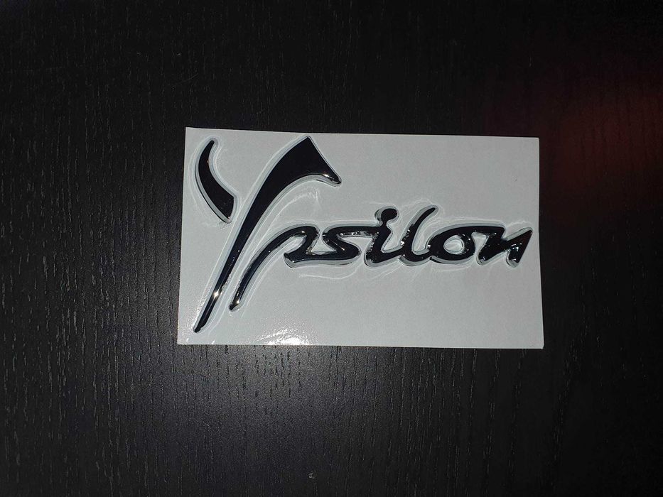 Letras Cromadas " Ypsilon"  para lancia